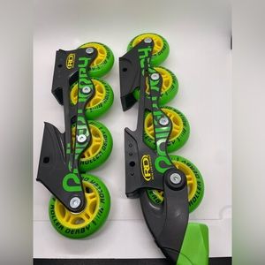 RD (ROLLER DERBY) SKATES REPLACEMENT WHEELS. ROLLER DERBY , 4 WHEELS